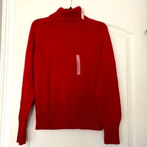 Brand New Gap Red Turtleneck